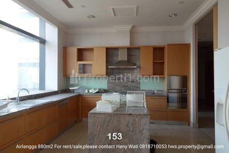 Dijual/Disewakan Apartemen Airlangga Ritz Carlton Mega Kuningan - 4 BR Luas 880m2