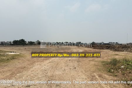 DIJAMIN TERMURAH! Dijual Tanah di Marunda 14 Ha - Area Pergudangan dekat Marunda Center dan Pintu Tol