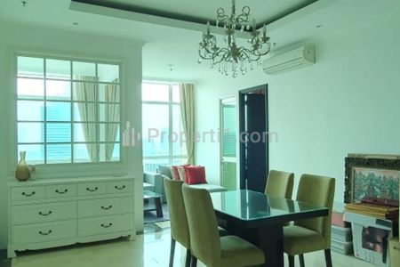 For Rent Apartment Bellagio Mansion Mega Kuningan - 2+1 BR Furnished, Modern Classic, Beside Ritz Carlton & One Satrio Kuningan