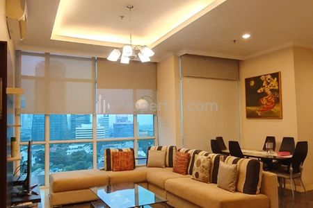 Sewa Apartemen Bellagio Mansion Mega Kuningan - 3+1 BR Furnished, Private Lift, dekat Ritz Carlton & One Satrio Kuningan