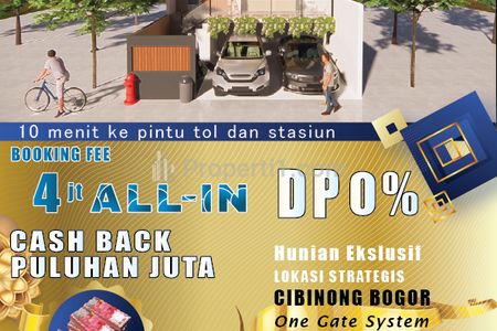 Jual Rumah 2 Lantai di Perumahan Acropolis Cibinong Bogor - Promo Tanpa DP