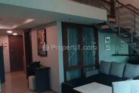 For Rent Apartment Bellagio Mansion Mega Kuningan - 2 BR Furnished, Duplex / Lofy Type, Beside Ritz Carlton & One Satrio Kuningan