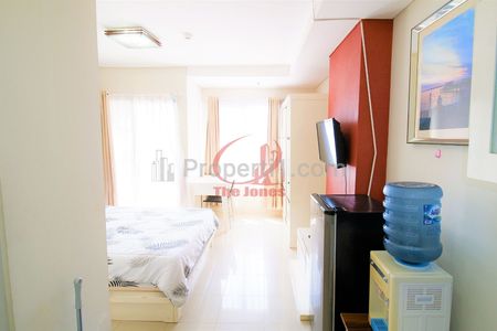 Sewa Apartemen Cosmo Terrace Thamrin City - Studio Full Furnished, dekat Grand Indonesia - Kode 0224