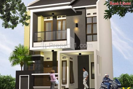 Dijual Rumah 2 Lantai dekat Bintaro dan Stasiun Jurangmangu