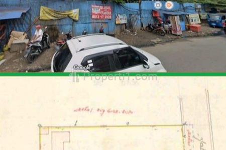 Dijual Cepat Tanah Kosong Luas 1784 m2 di Jalan Bangka Raya Mampang Prapatan Jakarta Selatan