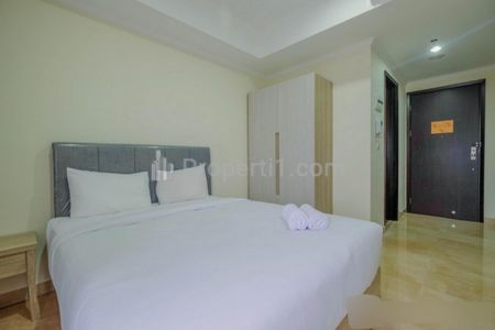 Jual Apartemen Menteng Park Cikini Tower Sapphire - Studio Full Furnished, dekat Taman Ismail Marzuki - Kode 0240