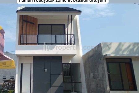 Jual Rumah 2 Lantai Ready Stock 15 Menit Stasiun Citayam Depok