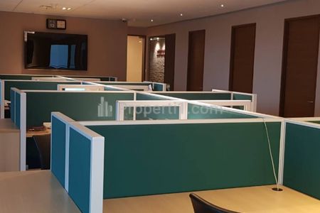 Disewa Ruang Kantor (Office Space) di Gedung Multivision Tower Kuningan 390sqm Furnish Siap Huni - Dekat Sudirman Thamrin Menteng Casablanca