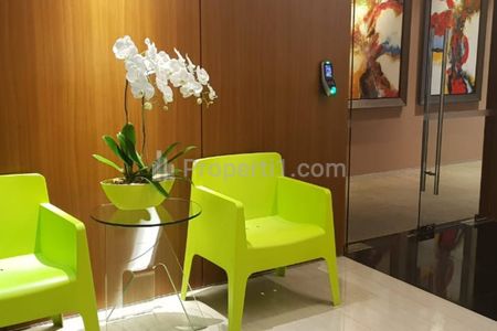 Jual Ruang Kantor (Office Space) di Gedung Multivision Tower Kuningan Luas 390m2 Furnished, dekat MRT LRT Busway Sudirman Thamrin Menteng Casablanca