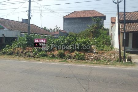 Dijual Tanah untuk Bangun Usaha atau Gudang di Pinggir Jalan Ahmad Yani Haurgeulis Indramayu