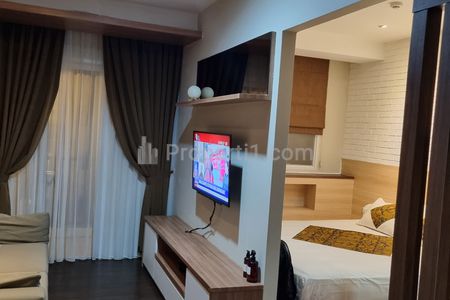 Disewakan Hunian Prestige Selangkah dari Stasiun LRT Ciliwung Tinggal Bawa Koper - Apartemen Signature Park Grande