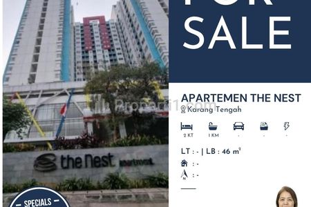 Jual Murah Apartemen The Nest Puri di Karang Tengah Tangerang - 2 Kamar Tidur