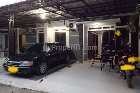 Dijual Rumah dalam Cluster Jatikramat Garden di Jl. Dr. Ratna, Jatiasih, Bekasi - 2 Kamar Tidur