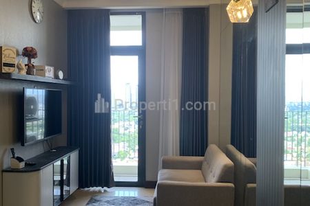Dijual Apartemen Permata Hijau Suites - 1 BR Full Furnished, Dekat Binus Kemanggisan