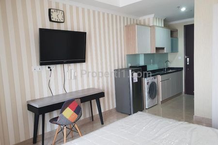Disewakan Apartemen Menteng Park Cikini Type Studio Fully Furnished, dekat UI Salemba dan RSCM