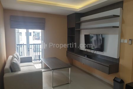 Sewa Apartemen Signature Park Grande - 2 BR Full Furnished, dekat Stasiun Cawang dan Bidakara - Kode 0244