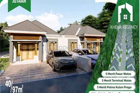 Jual Rumah Cluster di Wates Kulon Progo Yogyakarta - Perumahan Kheva Regency