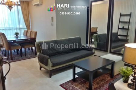 For Rent Apartment Bellagio Residence Mega Kuningan - 3 BR Furnished, Close to LRT MRT Busway