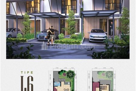 Dipasarkan Rumah Cluster Mahakam 1 di Jakarta Garden City Cakung Jakarta Timur