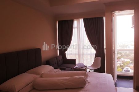 Jual Apartemen Menteng Park Cikini Tower Sapphire - Studio Full Furnished, dekat Taman Ismail Marzuki dan RSCM - Kode 0252