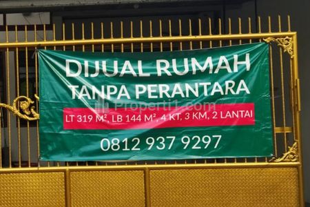 Jual Cepat Rumah Murah 2 Lantai di Perumahan Elit Taman Yasmin Bogor