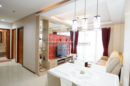 Sewa Apartemen Thamrin Residence Tower Alamanda - 2 BR Full Furnished, dekat Grand Indonesia dan Stasiun Karet - Kode 0262