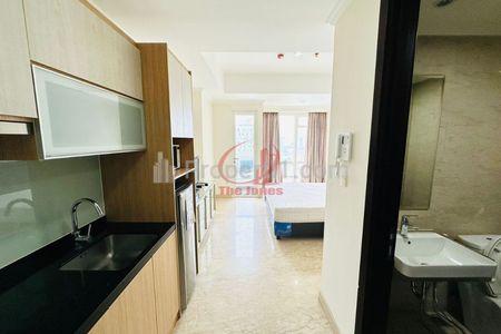 Sewa Apartemen Menteng Park Cikini Tower Diamond - Studio Full Furnished, dekat Taman Ismail Marzuki - Kode 0264