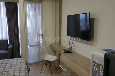 Sewa Apartemen Menteng Park Cikini Tower Sapphire - Studio Full Furnished, dekat Taman Ismail Marzuki, Sekolah Kanisius, dan UI Salemba - Kode 0302