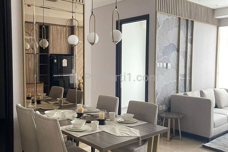 For Rent Apartment Sudirman Suites 3BR The Orient Hotel - Nice Furnished, Close to MRT Busway
