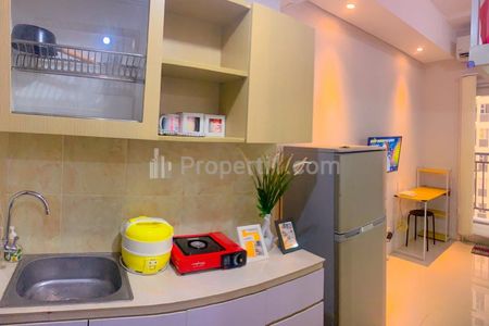 Disewakan Apartemen Bulanan Transpark Juanda Bekasi Lantai 9 Type Studio Full Furnished Unit 09-06