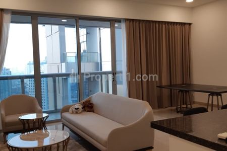 For Rent Apartment Anandamaya Residence Sudirman Menara Astra 2BR - Lux Furnished Close to MRT Busway