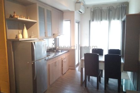 Jual Apartemen Sudirman Park Type 2 Bedroom Full Furnished, dekat Citywalk Sudirman dan Satrio - Kode 0312