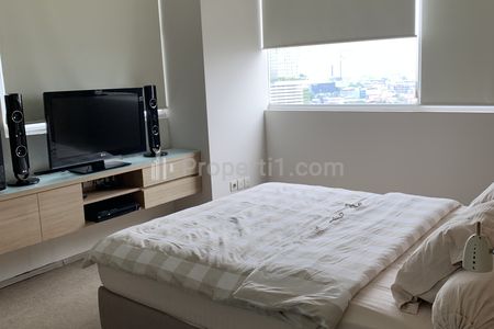 Dijual 2 BR 92 m2 Furnished Apartment 1Park Residence, Dekat Mall Gandaria City