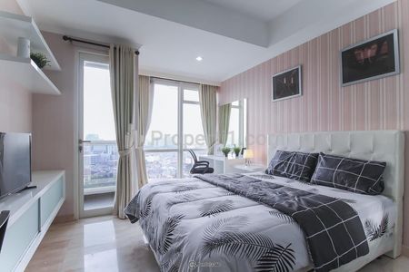 Menteng Park Apartment for Rent - Studio Full Furnished, Diamond Tower, Comfortable, Clean and Strategic Unit
