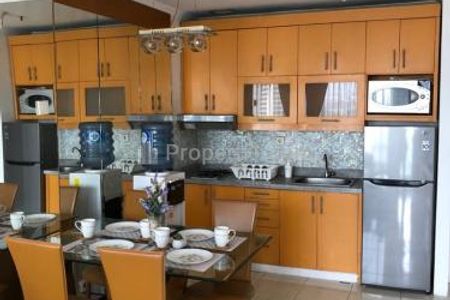 Sewa Apartemen Sudirman Park Jakarta Pusat Type 3 Kamar Tidur Full Furnished, dekat Citywalk Sudirman