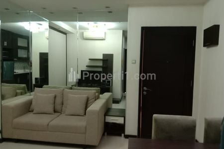 Jual Apartemen Cosmo Residence Thamrin City - 1 Bedroom Full Furnished, dekat Wisma Nusantara, The Plaza, Bundaran HI, dan Grand Indonesia