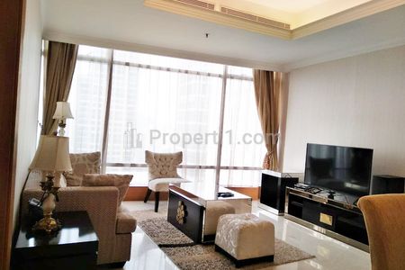 Sewa Apartemen Kempinski Private Residence 2+1 BR Fully Furnished Private Lift, dekat Grand Indonesia dan Bundaran HI
