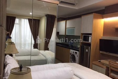 Jual Apartemen Menteng Park Cikini Jakarta Pusat Type Studio Fully Furnished, dekat RSCM dan Kampus UI Salemba