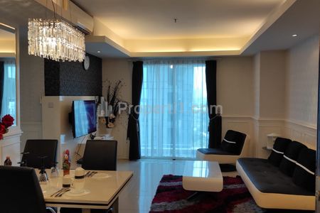 Sewa Apartemen Casa Grande Residence Tower Mirage Type 3+1 BR Full Furnished, Selangkah ke Mall Kota Kasablanka