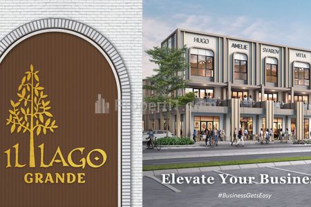 Dijual Ruko di Il Lago Grande Paramount Land Gading Serpong, Tangerang