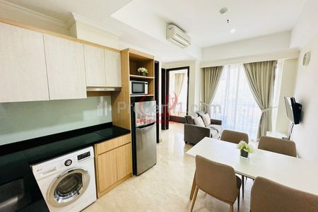 Sewa Apartemen Menteng Park Cikini Jakarta Pusat Type 1 BR Full Furnished, dekat Perpusnas, Monas, RSCM, RS Carolus Salemba, dan UI Salemba
