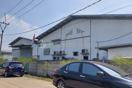 Jual Gudang Sigma Kartika Strategis di Gunung Sindur Bogor - Luas Tanah 935 m2