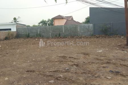 Dijual Tanah untuk Ruang Usaha di Pinggir Jalan Sriamur Dekat Gerbang Tol Gabus Tambun Utara Bekasi