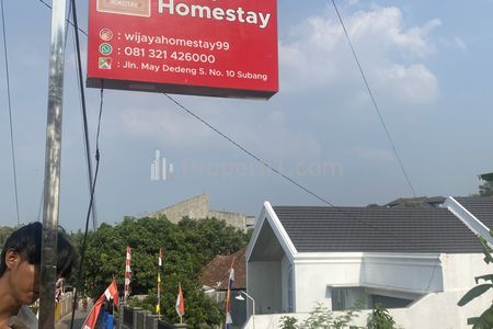Disewakan Rumah Baru Lokasi Subang Kota Sebrang Pemda Subang Jawa Barat, Lingkungan Aman Parkir Luas