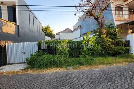 Jual Tanah Siap Bangun di Manyar Tirtoyoso Selatan, Mulyorejo, Surabaya - Luas 300m2 SHM