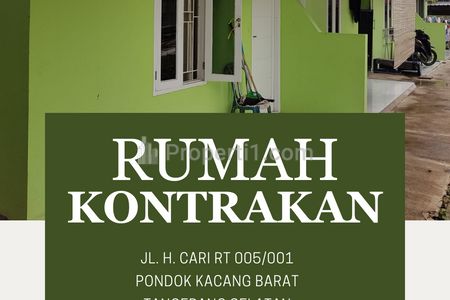 Disewakan Rumah Kontrakan dengan AC di Graha Raya Bintaro