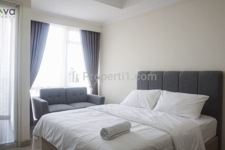 For Rent Apartment Menteng Park in Central Jakarta Type Studio Fully Furnished