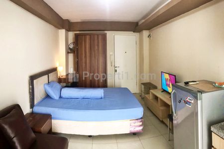 Disewakan Apartemen Kalibata Tipe Studio Fully Furnished di Green Palace Kalibata City Tower Palem Lt. 09 CJ