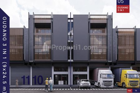 Dijual Pergudangan Strategis Duta Indah Starhub Tangerang