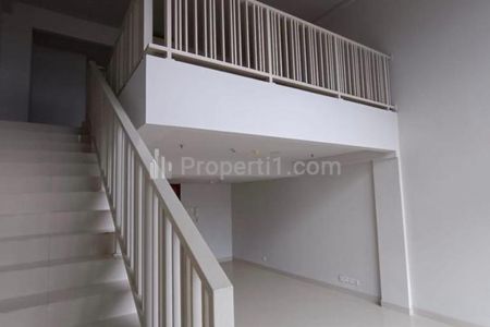Jual Apartemen SOHO Pancoran Jakarta Selatan, 2 Floor in 1 Unit for Working and Living, Brand New, Unfurnished, Luas 132.89m2